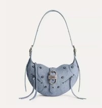 Genuine Leather  Shoulder Saddle Handbag Paris-Luxury - $64.52+