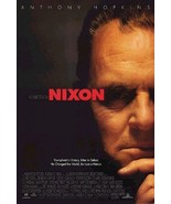 NIXON 27&quot;x40&quot; D/S Original Movie Poster One Sheet GLOSSY Anthony Hopkins... - £23.06 GBP