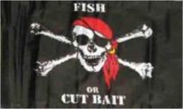 Fish Or Cut Bait Flag 3 - 3x5 Ft - £15.95 GBP