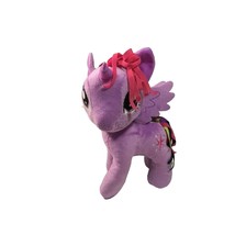 My Little Pony 2014 Hasbro Purple Pony with Stars Twilight  Stuffed Animal Toy - £7.00 GBP