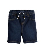 Baby Boy Jumping Beans Size 18 Months Pull On Denim Shorts Dark Blue - £4.75 GBP