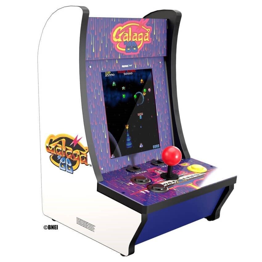 ARCADE1UP Galaga &#39;88 Countercade 5-in-1 Tabletop Gaming System w/Galaxia... - $296.01