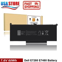 F3YGT Battery For Dell Latitude 12 13 14 E7280 E7480 7480 7490 7380 7390... - £30.59 GBP