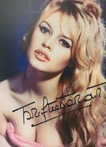 Brigitte Bardot photo on stretched canvas signature reprint - £78.31 GBP