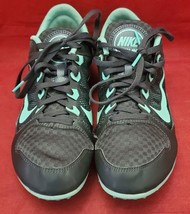 Nike Zoom Rival MD Black/Teal Running Track Shoes 615982-030 Womens Size 10 - £11.69 GBP