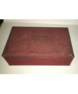Schrafft’s Crimson Chest Vtg Candy Tin - $10.54 CAD
