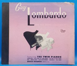 Guy Lombard &quot;The Twin Pianos&quot; 78 Record Set DECCA A-512  - £10.13 GBP