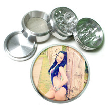 Latina Pin Up Girls D3 Aluminum Herb Grinder 2.5&quot; 63mm 4 Piece - £13.29 GBP