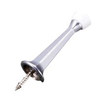 National Hardware N830-139 Rigid Square Tapered Door Stop, Satin Chrome - $16.91