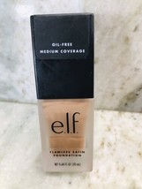 e.l.f. Oil Free Medium Coverage Flawless Satin Foundation-420 Tan:0.68floz(20ml) - £11.77 GBP