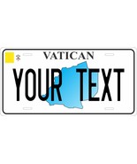 Vatican Map License Plate Personalized Car Auto Bike Motorcycle Custom - $10.99+