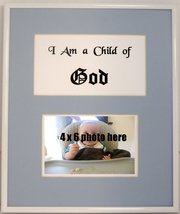 Nursery Children Accessories Christian Child of God Wall Mount Photo Fra... - £13.18 GBP