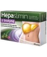 Hepaslimin with biotin, 30 tablets digestion , slimming , liver - £17.26 GBP
