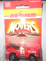 Majorette Movers #228 "4x4 Towing Truck" Mint Truck On Sealed Card - $4.00