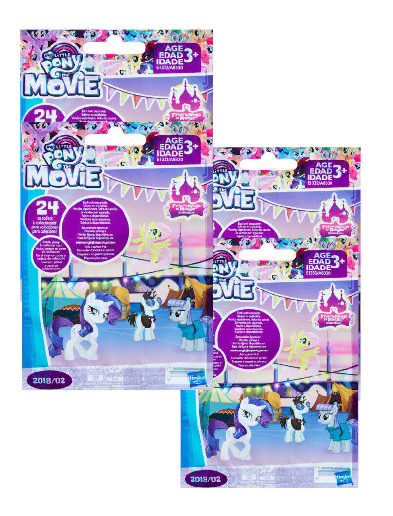 Lot of 4 My Little Pony the Movie Friendship is Magic Collection Blind ...