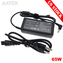 For Msi Ms-168B Laptop Ac Adapter Charger + 3 Pin Us Power Supply Cable - £18.87 GBP