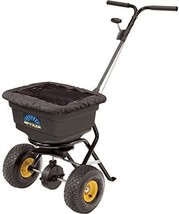 Black, S. Spyker P20-5010 Broadcast Spreader With A 50-Pound Capacity. - $349.96