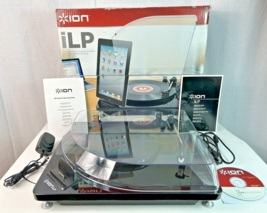 ION iLP Digital Conversion Turntable for iPhone iPad & iPod Touch Complete w/Box - $34.65