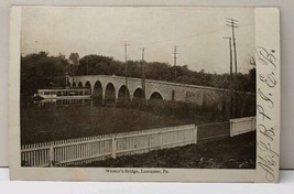 Witmer&#39;s Bridge Lancaster Pa &amp; The Lady Gay  UDB Millersville Pa Postcard F5 - £8.67 GBP