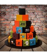 Vintage MONSTER MADNESS HALLOWEEN ADVENT 31 DAY Countdown CALENDAR Tower... - €42,98 EUR