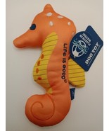 Life is Good Seahorse Floating Dog Toy with Squeaker - $19.02 CAD