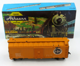 Ho Scale Athearn 1234 Bessemer 40&#39; Box Car w/ Original Box - £10.23 GBP