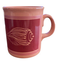 Vintage Shell Coral Salmon Beach Coast Mug Cup Made In England - $14.84