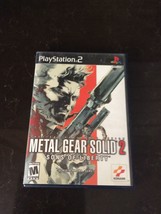 Metal Gear Solid 2: Sons of Liberty (Sony PlayStation PS2) Complete Black Label - £8.58 GBP