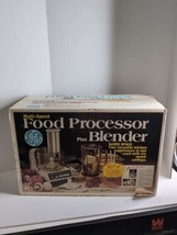 Vintage General Electric GE Food Processor / Blender FP3 NEW IN BOX - £111.57 GBP