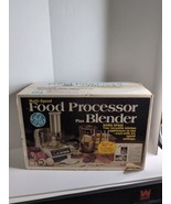 Vintage General Electric GE Food Processor / Blender FP3 NEW IN BOX - £109.77 GBP