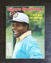 Sports Illustrated March 10 1975 Lee Elder First Black Golfer at The Mas... - $6.92