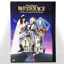 Beetlejuice (DVD, 1988, Widescreen) Like New !    Michael Keaton   Winona Ryder - £5.40 GBP