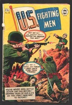 U.S. Fighting Men #10 1963-Super-John Severin WWII cover art combat-Commie to... - £20.43 GBP