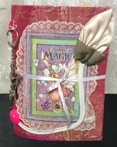 Believe in Magic Fairy Junk Journal 9&quot; x 6&quot; x 2&quot; 110+ Pages - £48.57 GBP