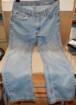 George Jeans Mens Size 33 X 32 Blue 52469 Straight Leg Denim Cotton 233Z - £18.77 GBP
