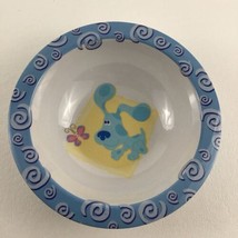 Blue&#39;s Clues Bowl Dinnerware Child Feeding Character Dishes Melamine 200... - $29.65