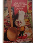 Vintage Jolly Holiday Recipes &amp; Ideas From Santa’s Kitchen Recipe Booklet - £4.47 GBP