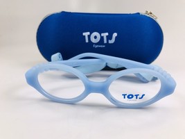 New TOTS Matte Light Blue JOY Eyeglasses for KIDS 37mm with Case &amp; Strap - $829.47 MXN