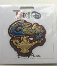 Disney Parks Patched Aladdin Lamp Genie Adhesive Patch NIP - £7.75 GBP