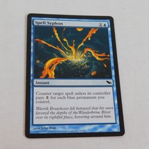 Spell Syphon MTG 2008 Blue Instant 52/301 Shadowmoor Common Trading Card  - £1.17 GBP