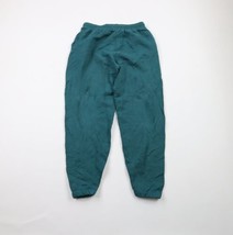 Vtg 90s Streetwear Mens Medium Faded Blank Cuffed Sweatpants Joggers USA... - £35.57 GBP