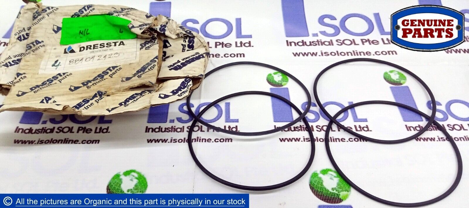 Dressta 881012123 O-ring Wheel Loader Excavator Lot of 4 Komatsu LiuGong... - $145.00
