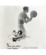 Western Electric Bell System Basketball 1929 Advertisement AT&amp;T Telephon... - $466.27 MXN