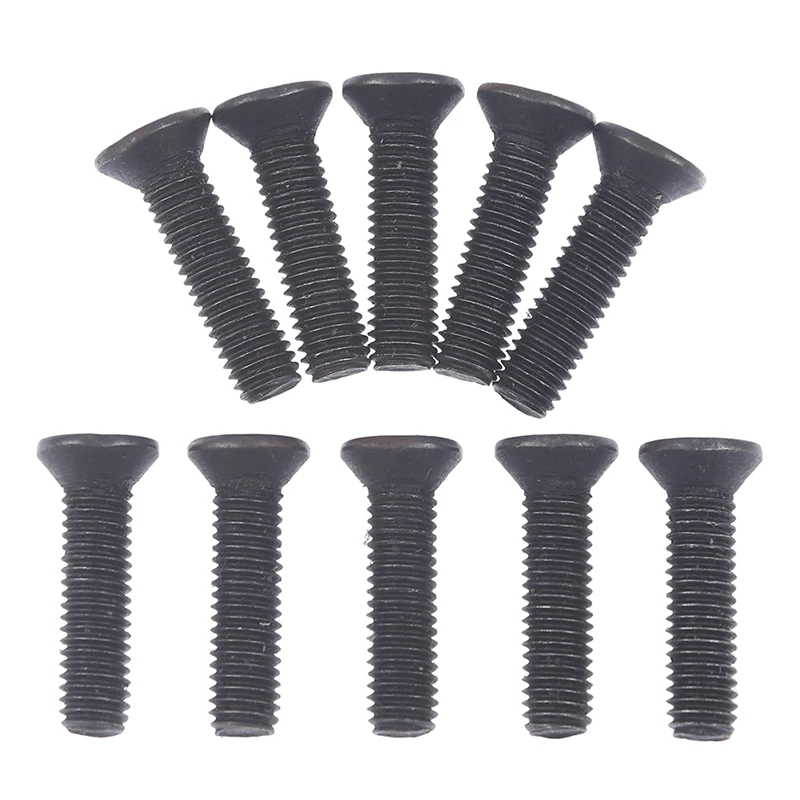 10Pcs/set Fixing Screw M5*20 Left Hand Thread For 3/8&#39;&#39;UNF Drill Chuck Shank Ada - £128.97 GBP