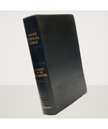 Vintage 1962 Nave&#39;s Topical Bible Thumb-Indexed Southwestern Black Soft ... - £9.56 GBP