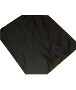 Alexander Wang Black Dust Bag Storage Canvas With Leather Logo &amp; Drawstring - $12.97