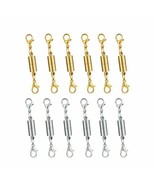 12Pcs/Set Magnetic Hooks Lobster Lock Clasps Necklace Bracelet Secure Ex... - $19.00 CAD