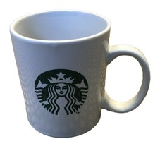 Starbucks Coffee Mug 2011 Classic White / Green Mermaid Logo 10.8 Oz - Retired - $14.84