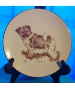 Laurelwood decorative plate with Akita puppy dog. LIMITED EDITION - $40.00