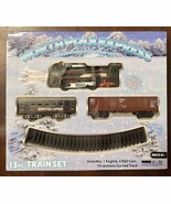 North Pole Express Battery Operated 13 Piece Train Set - Excellent Condi... - $20.39 CAD